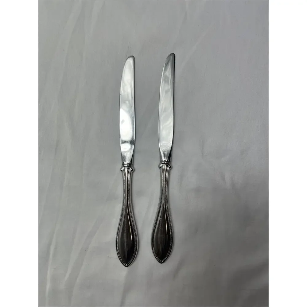 Stainless Steel dinner Knife Set Of 2, unbranded, Unknown handle material